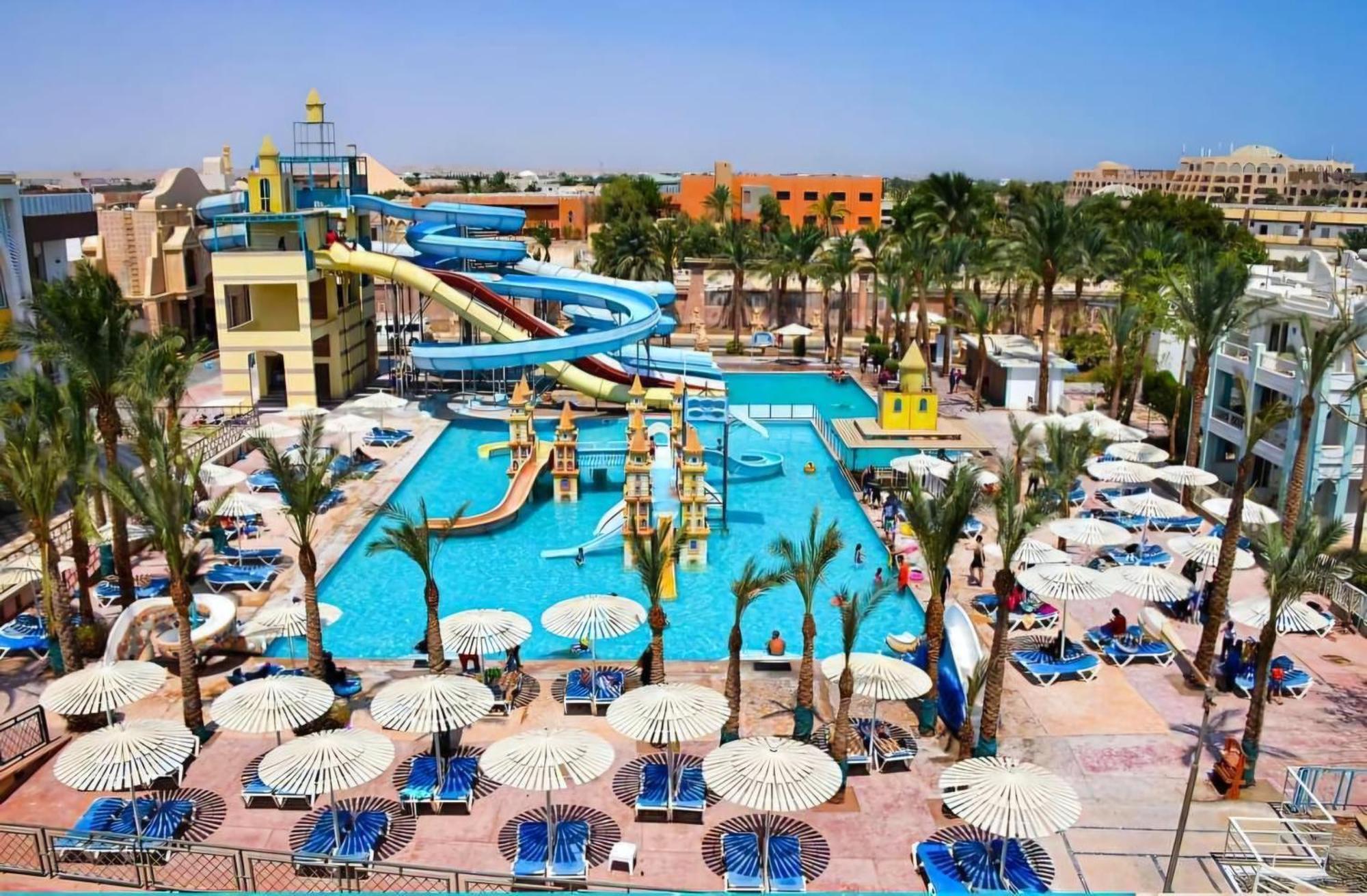 הורגהדה Mirage Bay Hotel & Aquapark All-Inclusive מראה חיצוני תמונה